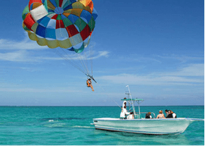 parasailing