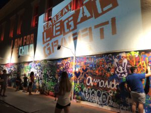 legal graffiti fundraiser event