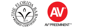 Florida Bar Member and AV Rated Lawyer Logos