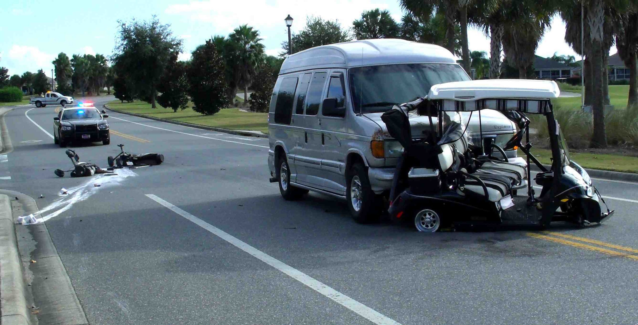 golf cart accident Pensacola